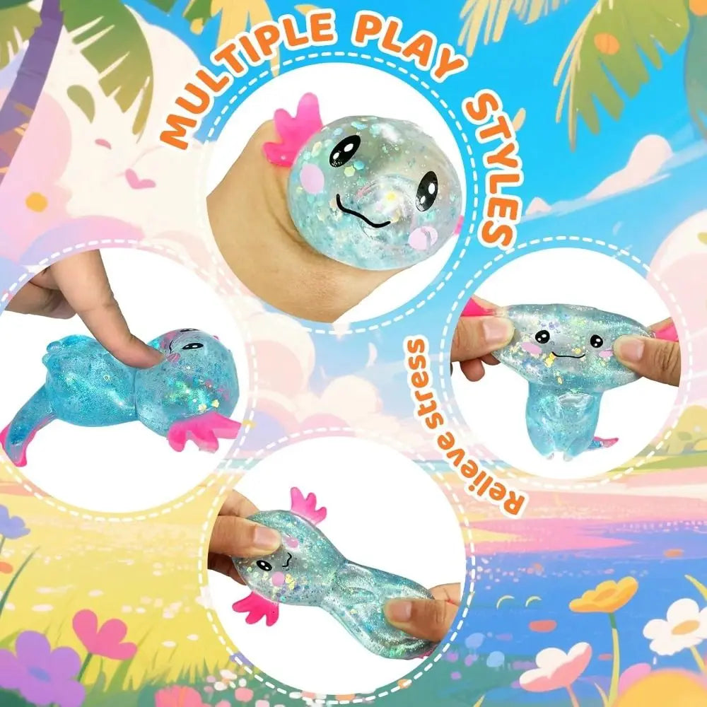 Axolotl Squishy  Fidget Stress Ball