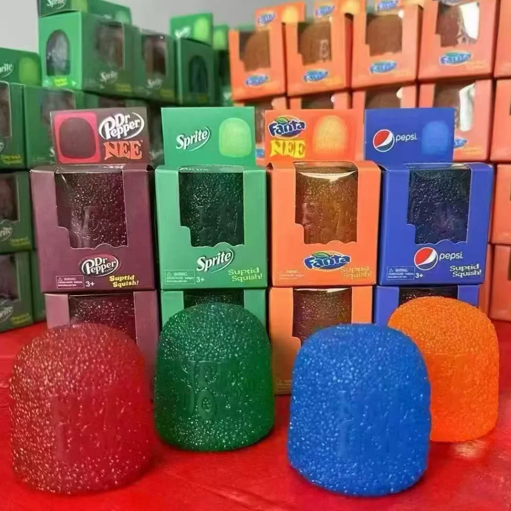 Squishies Nee Doh Jellyfish Squish Toy Fidget Toy Gumdrop Soft Squeeze Squishy Sensory Stress Relief Surprise Blind Box