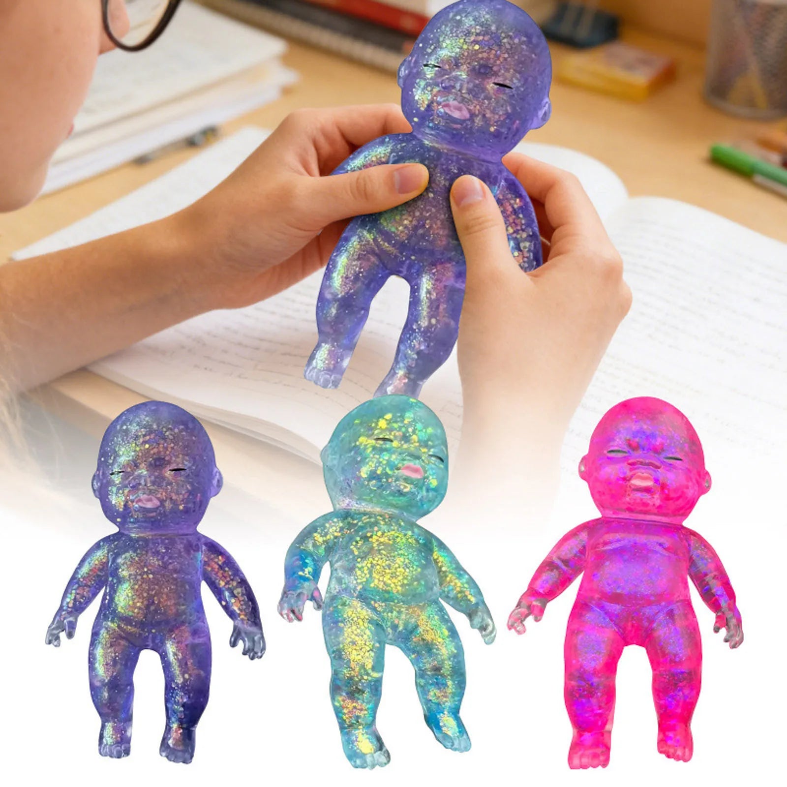 Dumpling Squishy Personality Shiny Slow Bouncing Soft And Adorable Baby Toy Softer And Squeezable Toys Squish Dumplings 2026