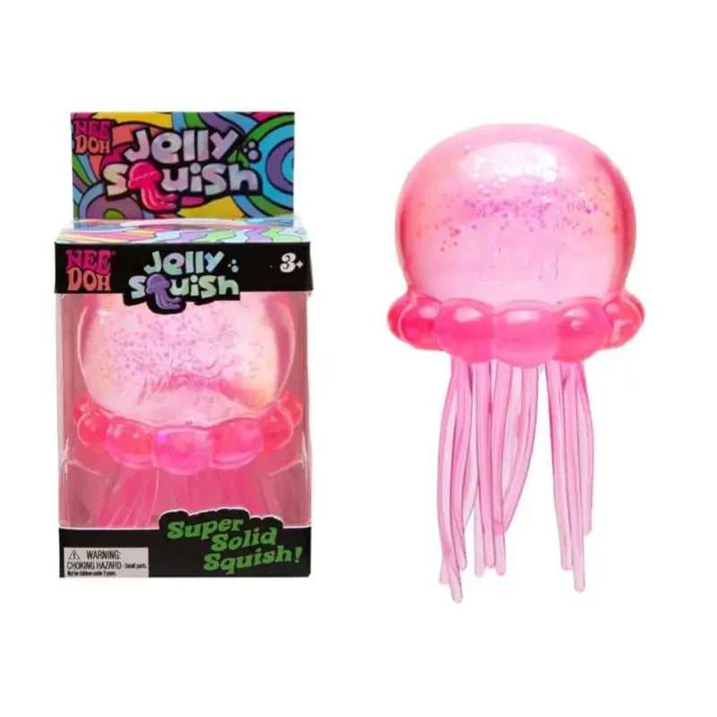 Squishies Nee Doh Jellyfish Squish Toy Fidget Toy Gumdrop Soft Squeeze Squishy Sensory Stress Relief Surprise Blind Box