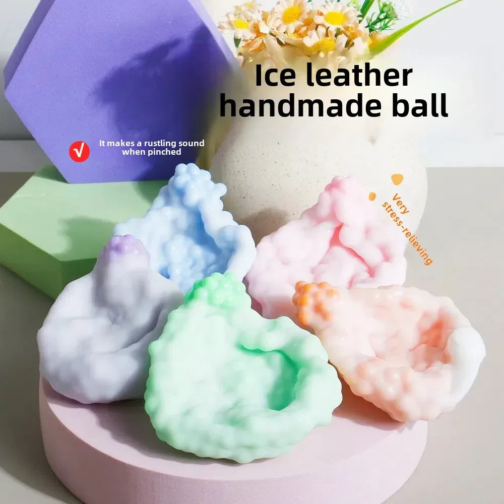 Squishy Stress Relief Ball Fidget Toy Antistress Decompression Sensory Toys for Adults Kids Soft Slow Rising