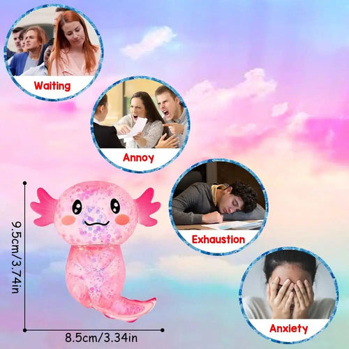 Axolotl Squishy  Fidget Stress Ball