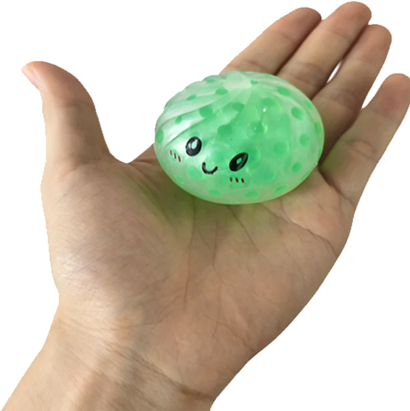 Dumpling Squishy with Box Dumplings Sensory Steamer Soft TPR Dough Ball for Decompression Fidget Toy Stress Relief Gift