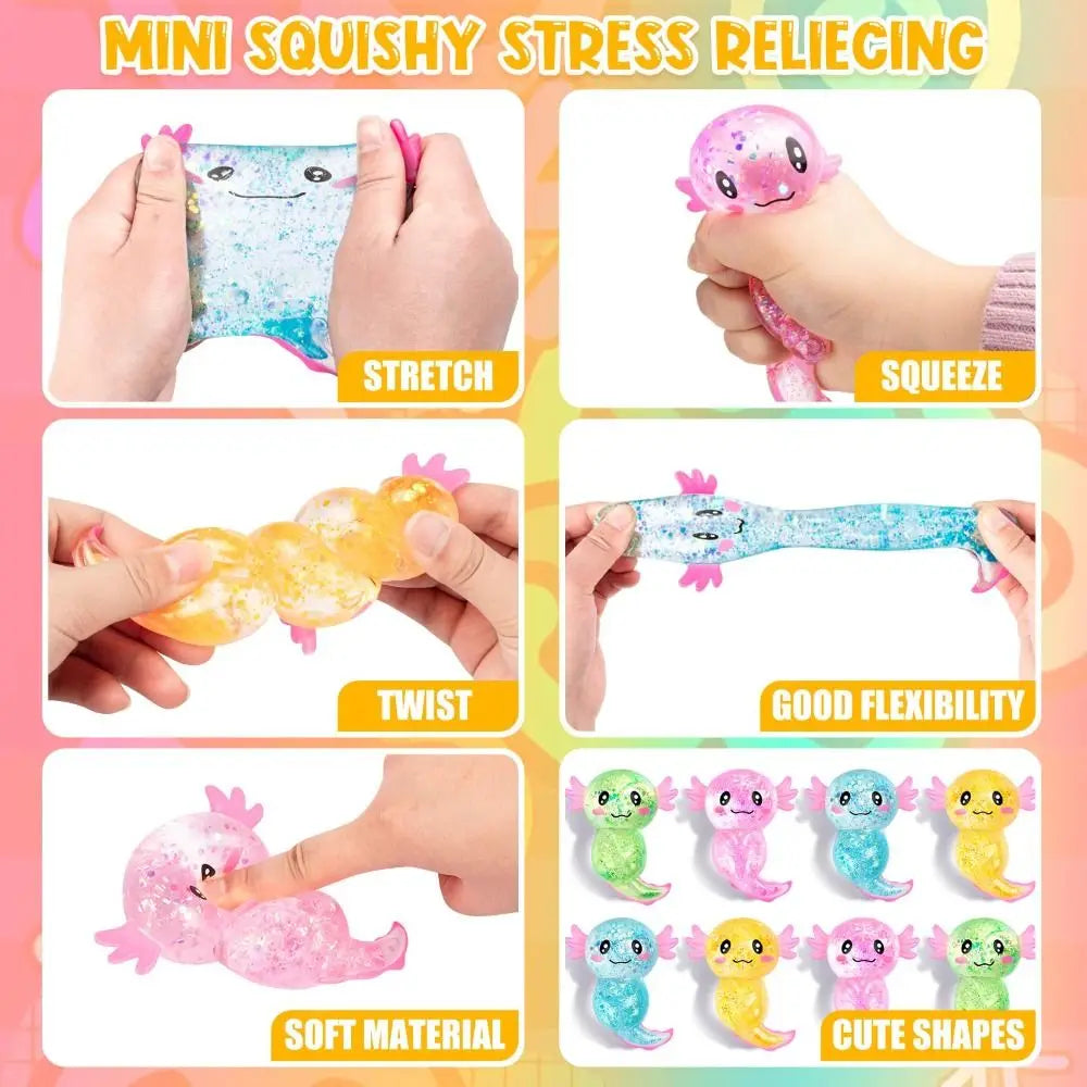 Axolotl Squishy  Fidget Stress Ball